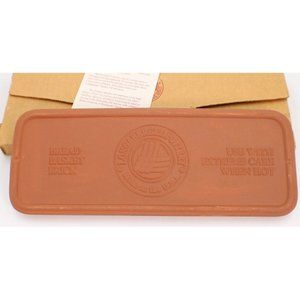 Longaberger Pottery Bread Basket Brick New In Box